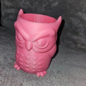 Pink owl